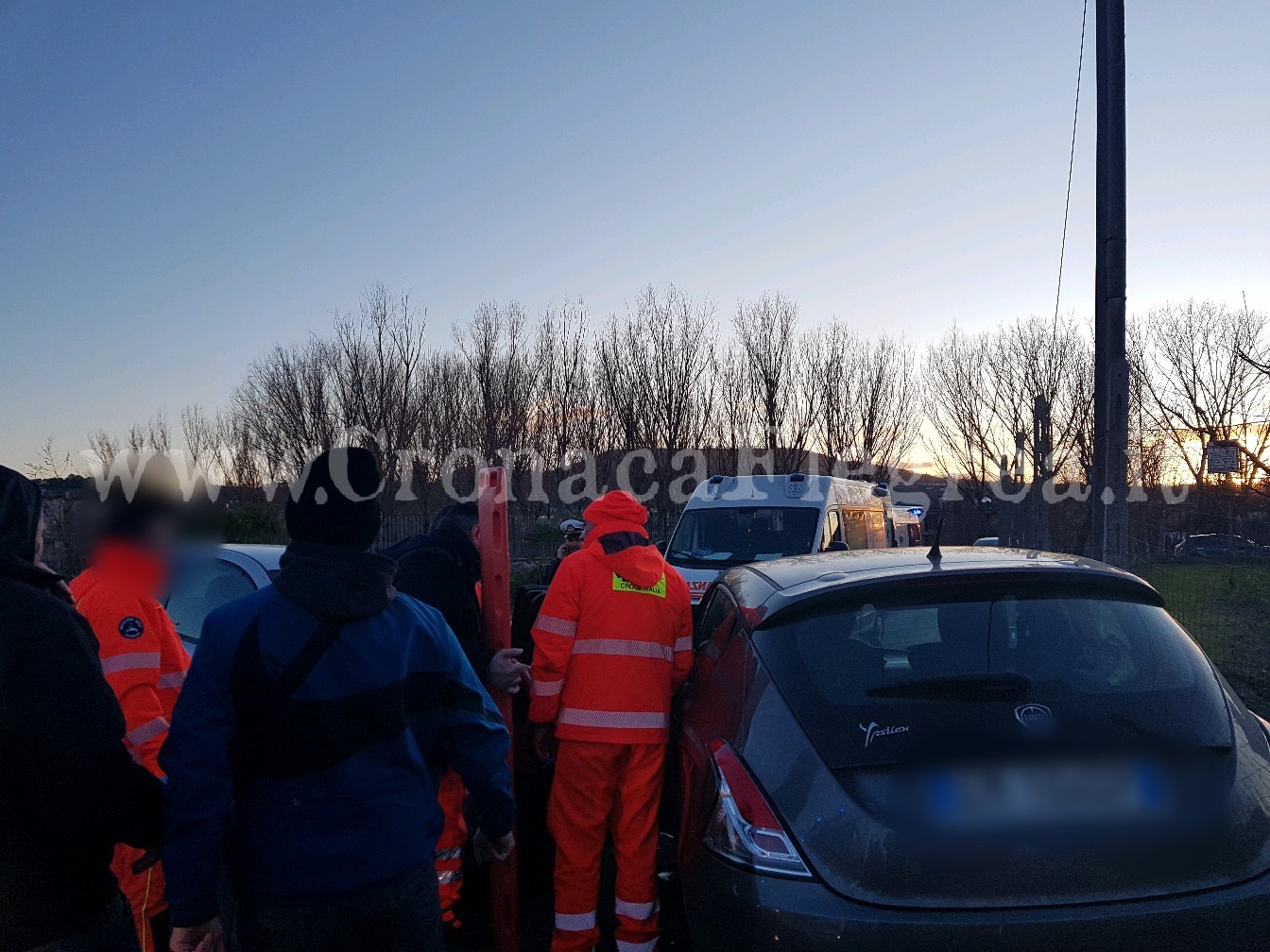 QUARTO/ Schianto frontale tra due auto: 4 feriti, c’è anche un bambino