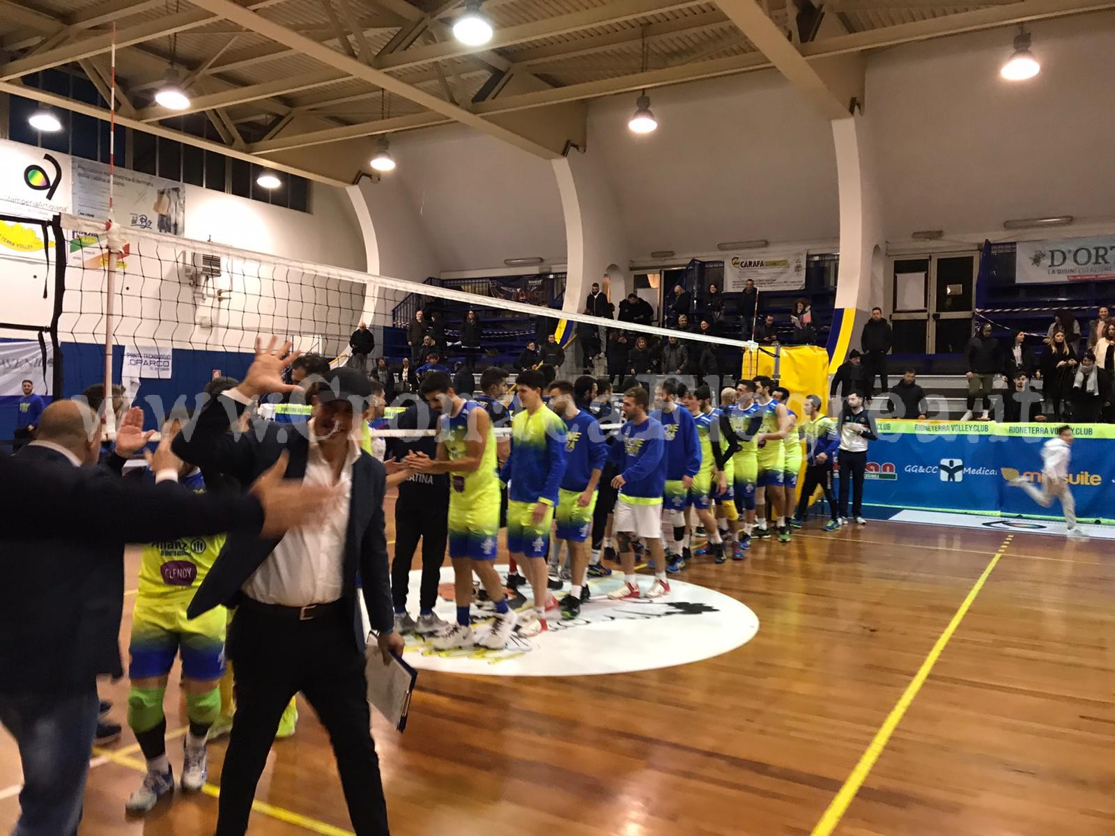 PALLAVOLO/ Il Rione Terra torna alla vittoria: battuto il Galatina al tie break