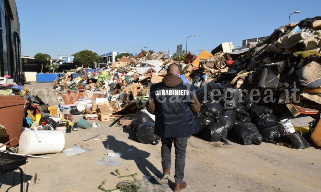 Sequestrato sito irregolare di smaltimento rifiuti, due denunciati