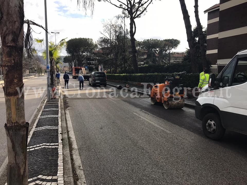 QUARTO/ Sicurezza stradale, in via Crocillo arrivano gli attraversamenti pedonali