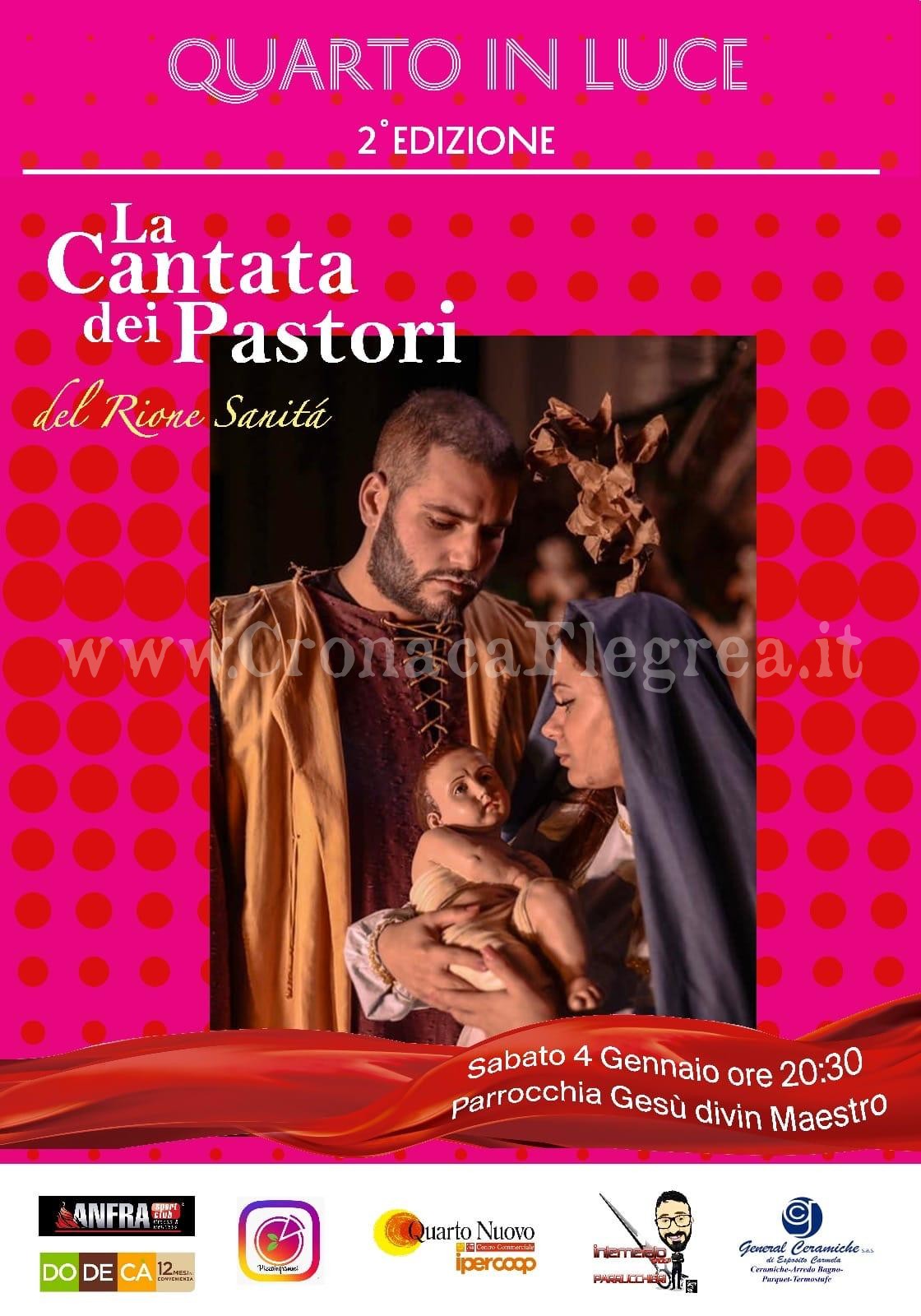 QUARTO/ In scena “La Cantata dei Pastori del Rione Sanità”: sul palco i giovani del quartiere