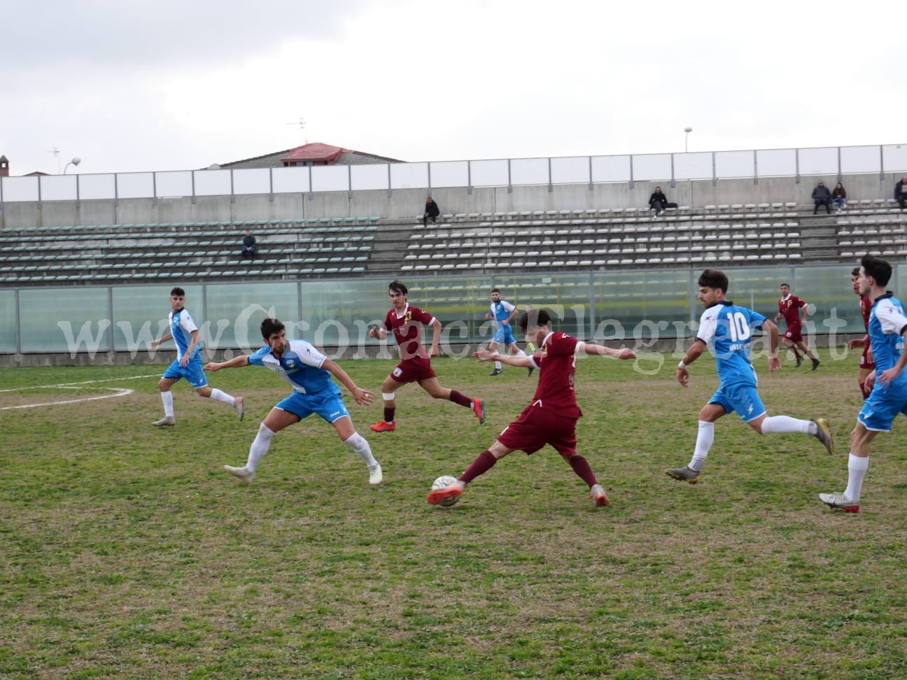 CALCIO/ La Puteolana 1902 espugna Marcianise e tiene il passo dell’Afragolese