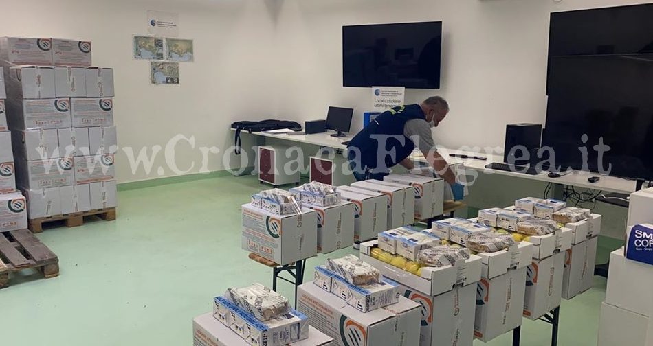 La Protezione Civile di Pozzuoli accanto ai più deboli: continua la gara di solidarietà