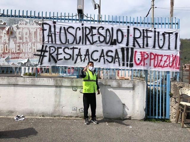 Il grande cuore degli operai della De Vizia: messaggio a tutti i cittadini di Pozzuoli – LE FOTO