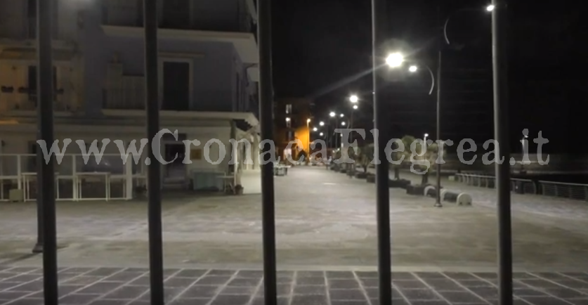 Speciale Coronavirus a Pozzuoli: la città deserta e l’appello del sindaco – VIDEO