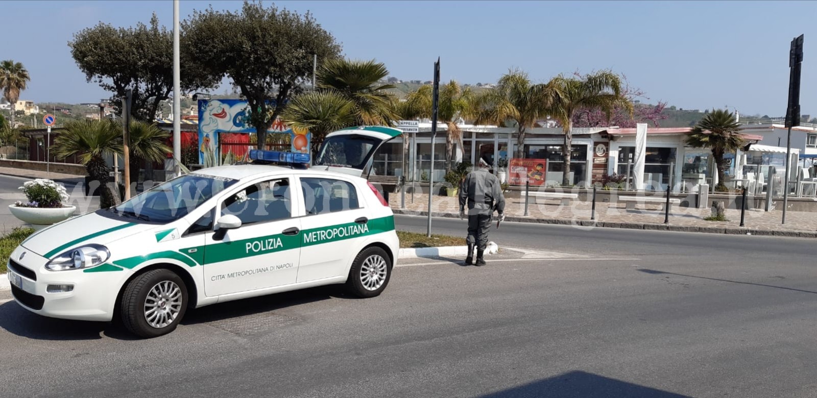 BACOLI/ Sorpreso a fare jogging lontano da casa, multato