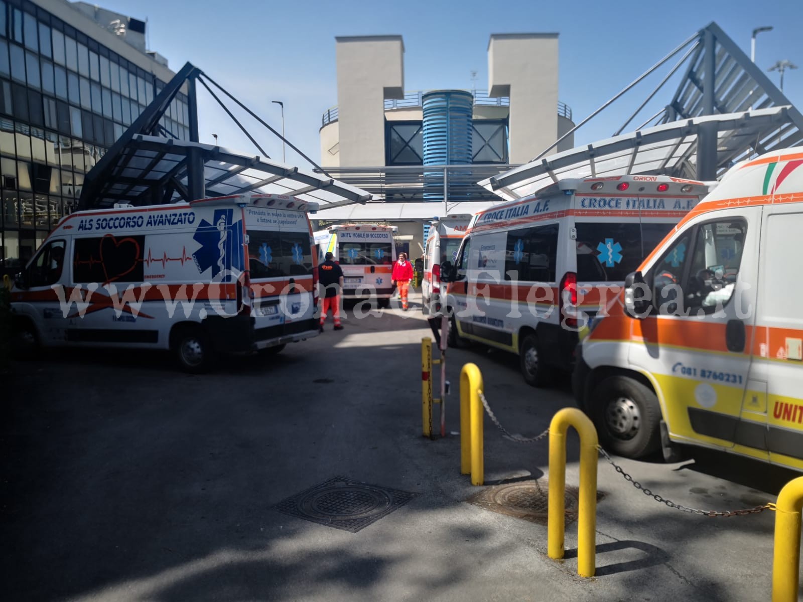 POZZUOLI/ Mancano le mascherine: bloccate le ambulanze del 118