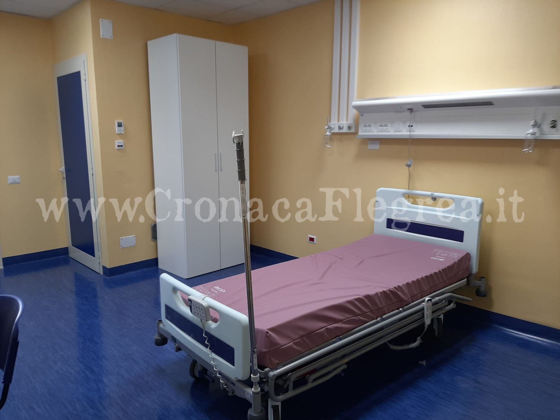 E’ pronto il Covid center dell’ospedale di Pozzuoli ma mancano medici e infermieri – LE FOTO IN ANTEPRIMA
