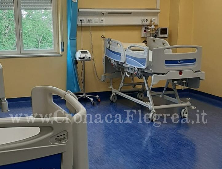 Impennata di contagi, all’ospedale di Pozzuoli apre un nuovo reparto Covid