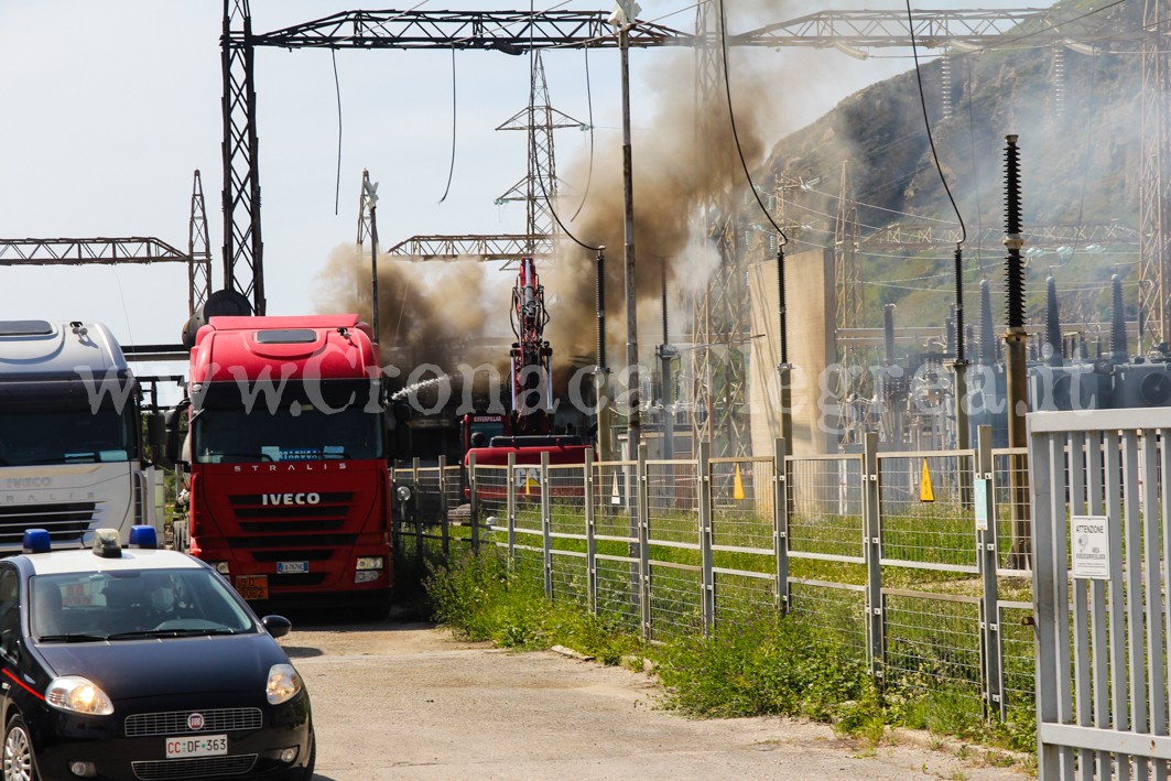 POZZUOLI/ Secondo incendio in 48 ore alla centrale elettrica – VIDEO E FOTO