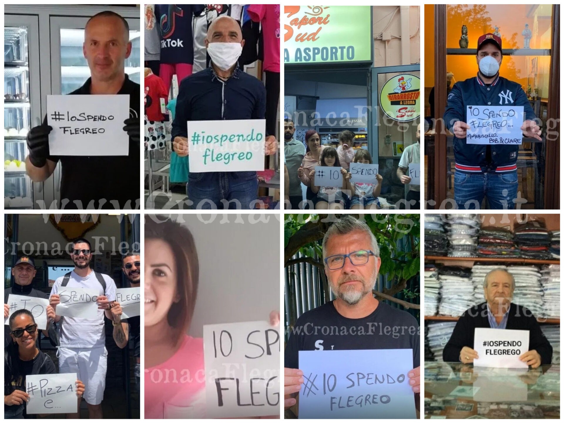 #IOSPENDOFLEGREO: il sindaco di Pozzuoli rilancia l’hashtag