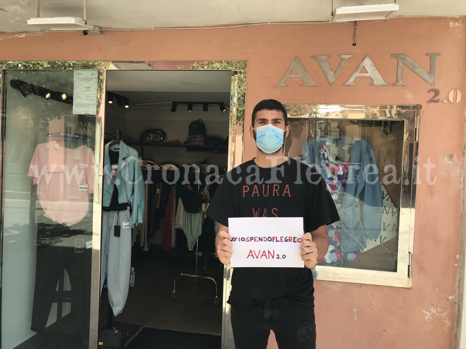 #IOSPENDOFLEGREO: A Pozzuoli c’è Avan 2.0, negozio di abbigliamento