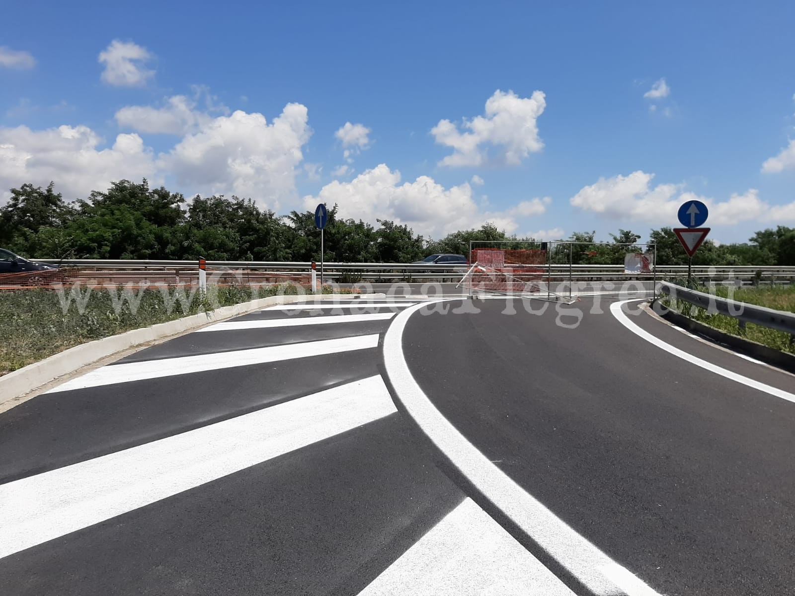 POZZUOLI/ Riapre dopo un anno lo svincolo di via Brancati