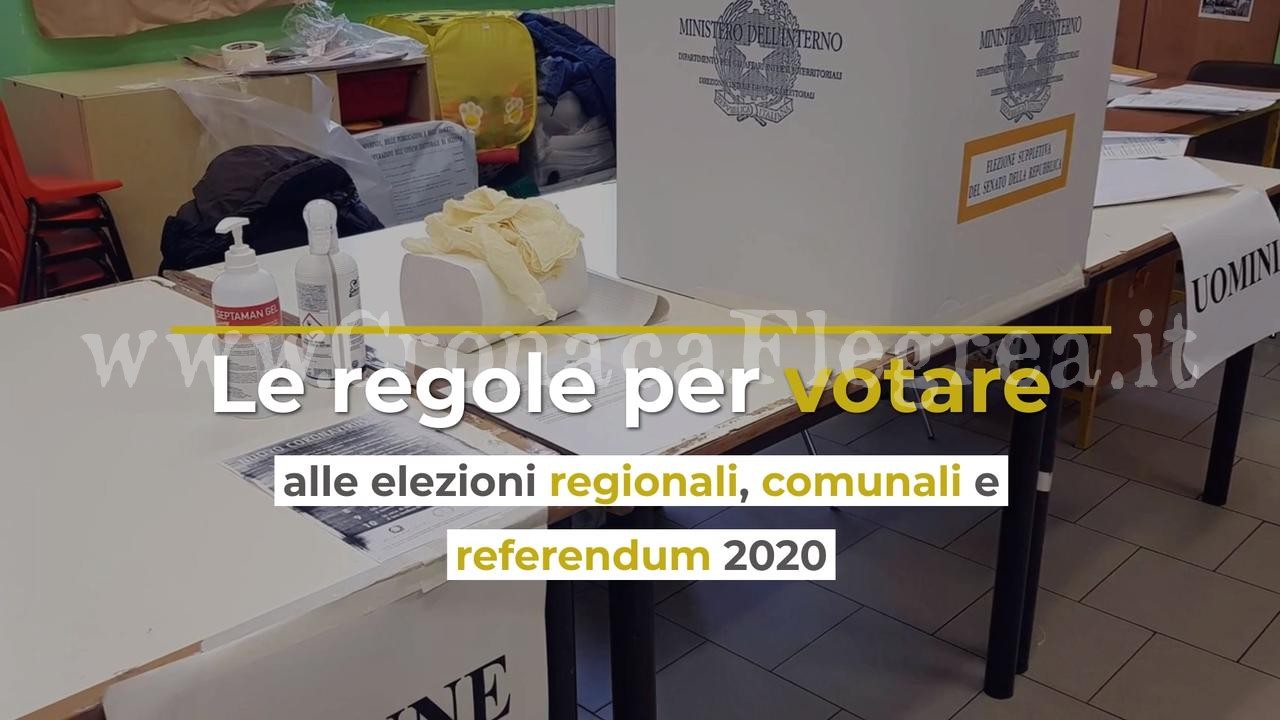 Si vota oggi e domani: referendum, regionali e comunali – Tutte le indicazioni