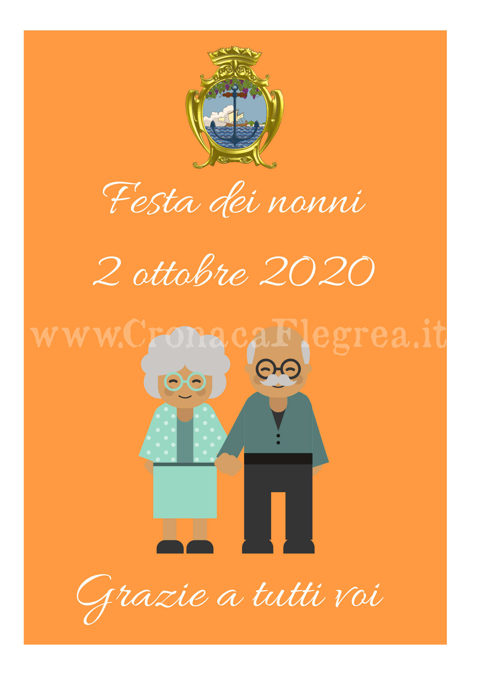 Il Comune di Monte di Procida ricorda la festa dei nonni