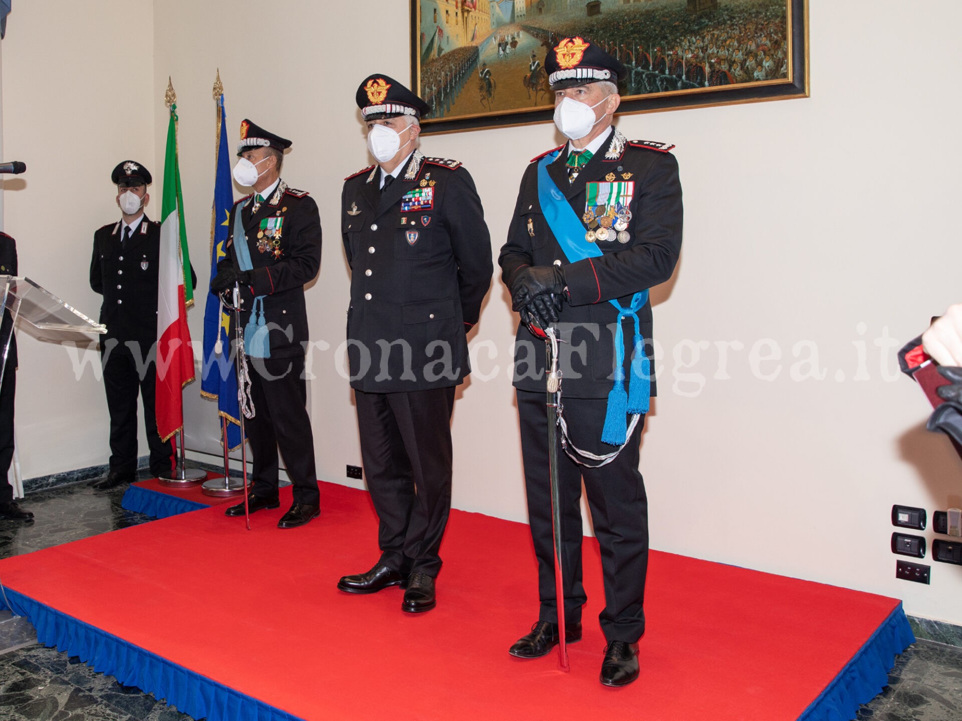 Carabinieri, cerimonia di cambio del Comandante Interregionale “Ogaden”