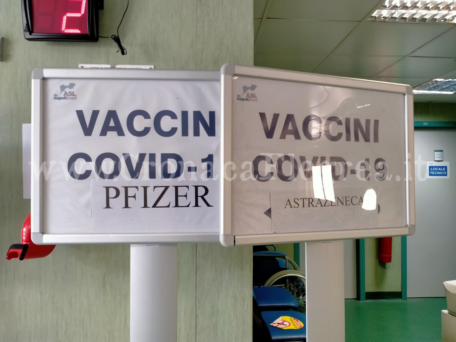 Mancano i vaccini, l’allarme dell’Asl Napoli 2 Nord: «Centri a rischio apertura»