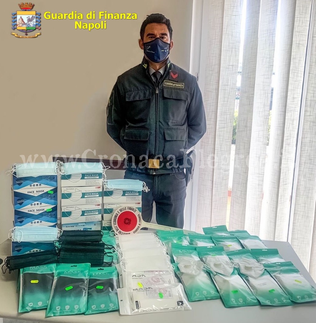 Operazione “Safe Mask”: sequestrati 143mila dispositivi sanitari contraffatti
