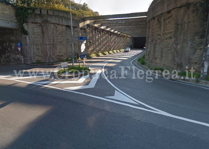 Sopralluoghi e lavori di manutenzione: domani chiude il tunnel di Lucrino