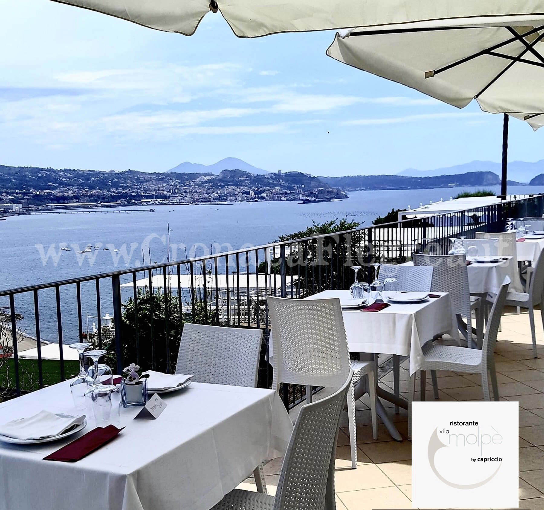 «Finalmente siamo tornati!» “Villa Molpè”, ristorante con terrazza sul golfo