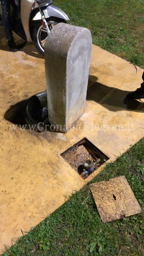 «Spreco d’acqua nella villetta del Rione Toiano, c’è una tubatura rotta»