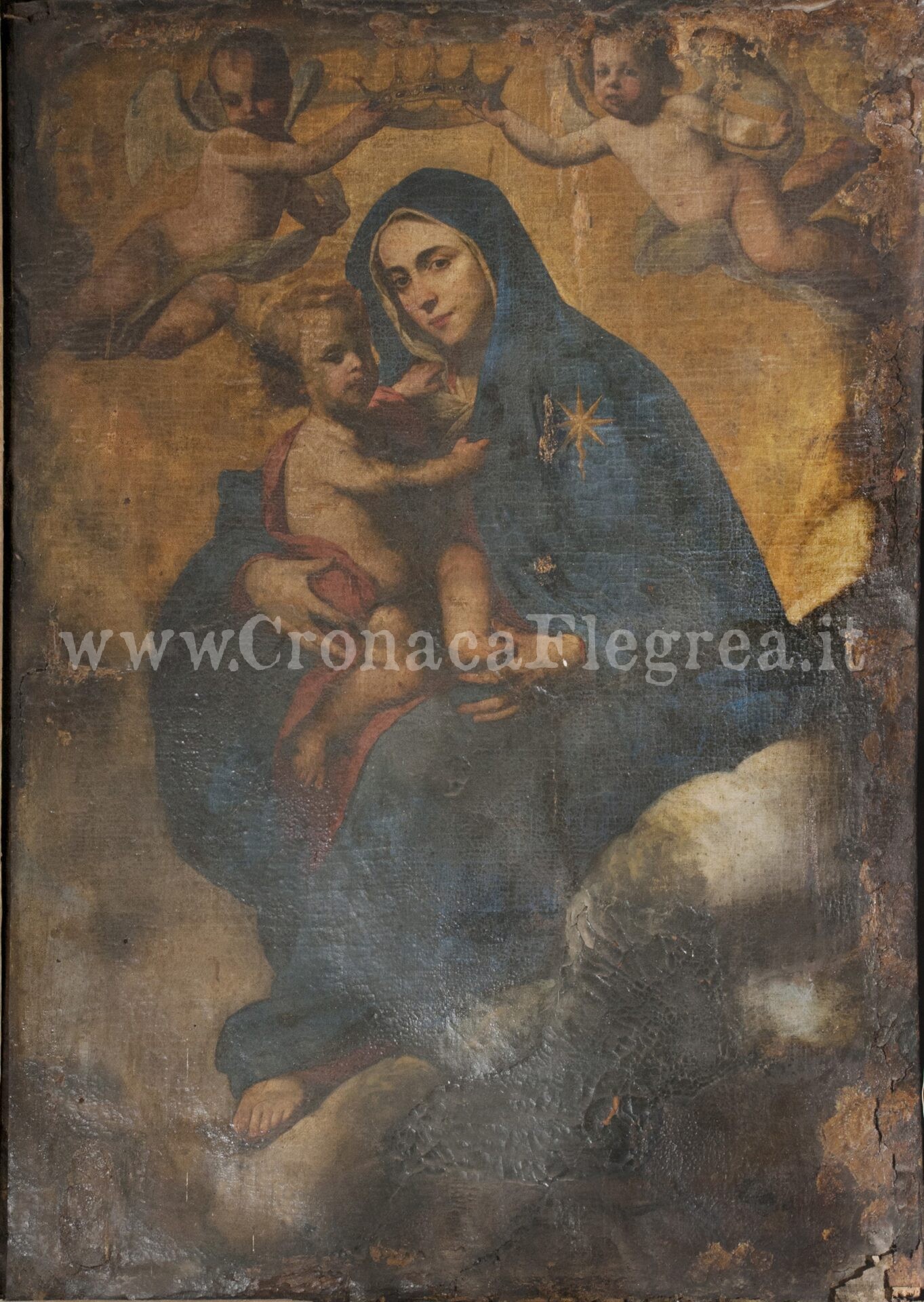 La Madonna di Costantinopoli di Stanzione esposta al Museo Diocesano di Pozzuoli