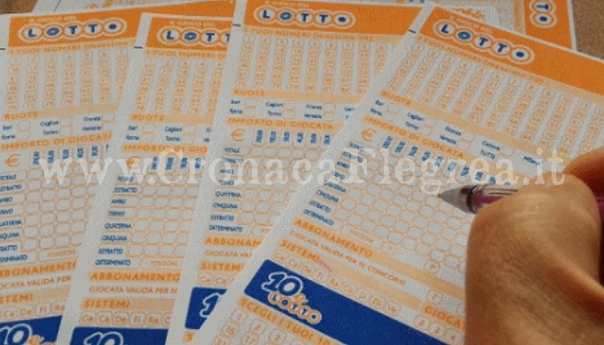 Lotto, ‘doppietta’ a Pozzuoli: vinti oltre 19mila euro
