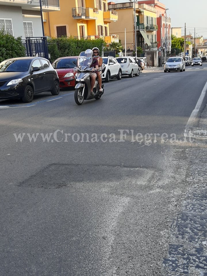 POZZUOLI/ Lavori, chiude per 3 ore un tratto di via Solfatara