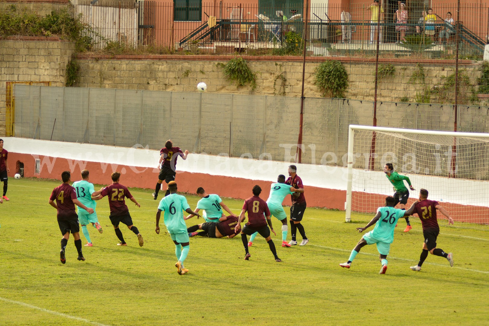 CALCIO/ Una bella Puteolana tiene testa al Benevento – LE FOTO