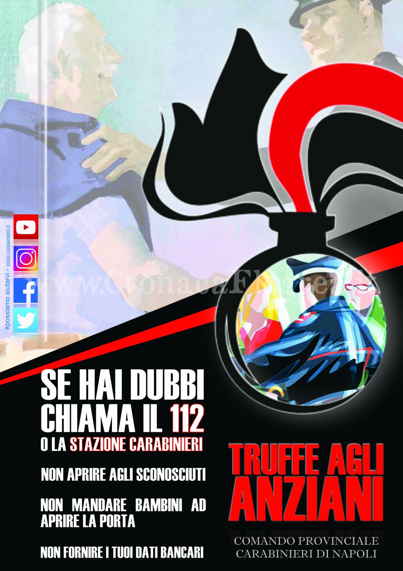 LA TRUFFA/ Finto corriere inganna 2 anziani: preso dai carabinieri prima della fuga