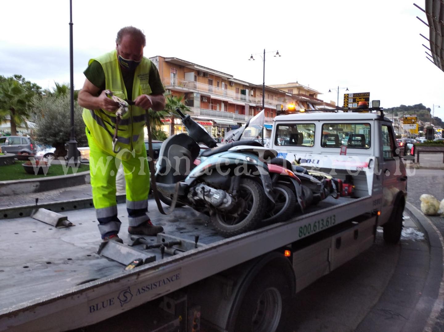 Operazione “Strade sicure” a Quarto, sequestrati 6 motorini senza targa e assicurazione