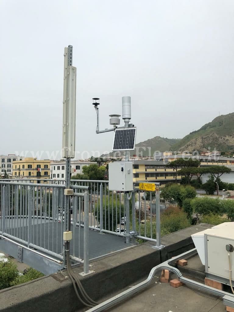 A Pozzuoli installate tre stazioni meteorologiche per misurare la quantità di pioggia caduta