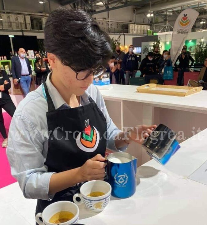 Una puteolana conquista il titolo di vice campione d’Italia in “Latte Art”