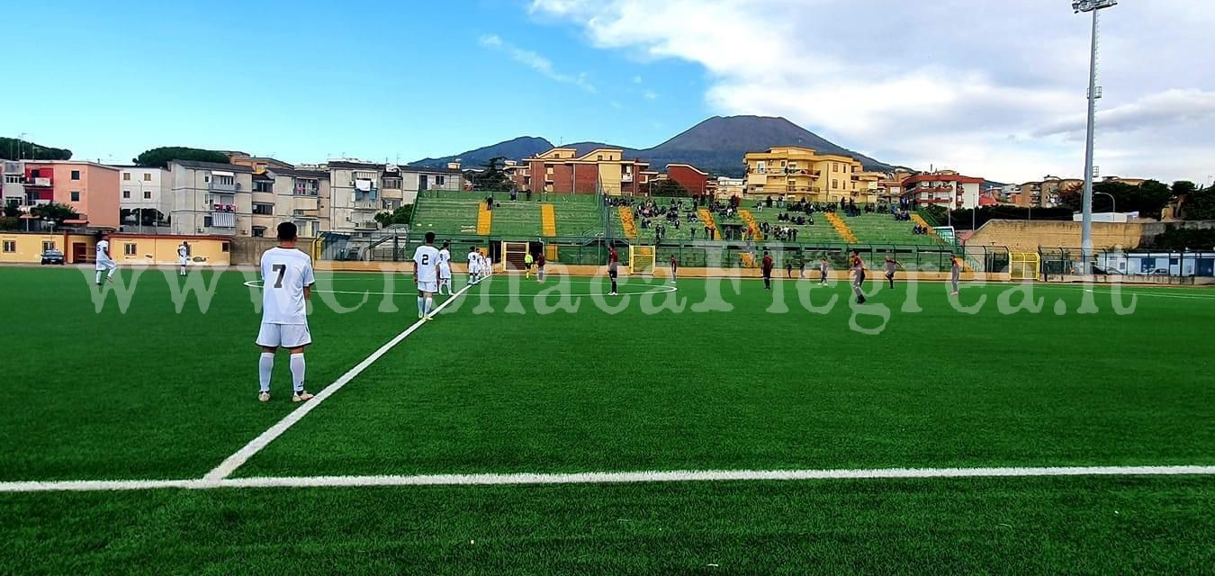 CALCIO/ La Puteolana in 10 pareggia sul campo dell’Ercolanese