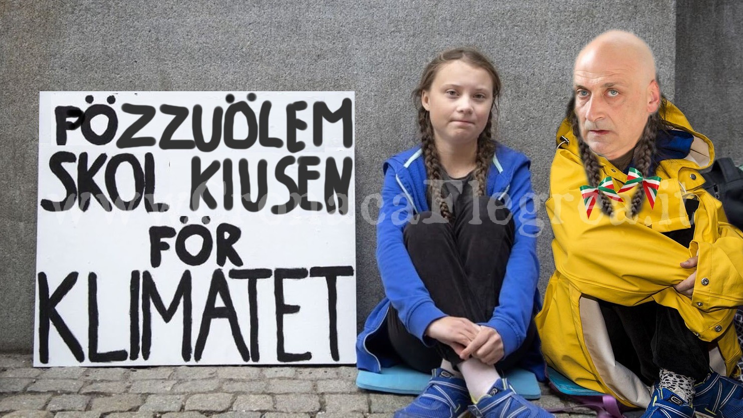 LA SATIRA/ Maltempo, Greta Thunberg scende al fianco di Figliolia