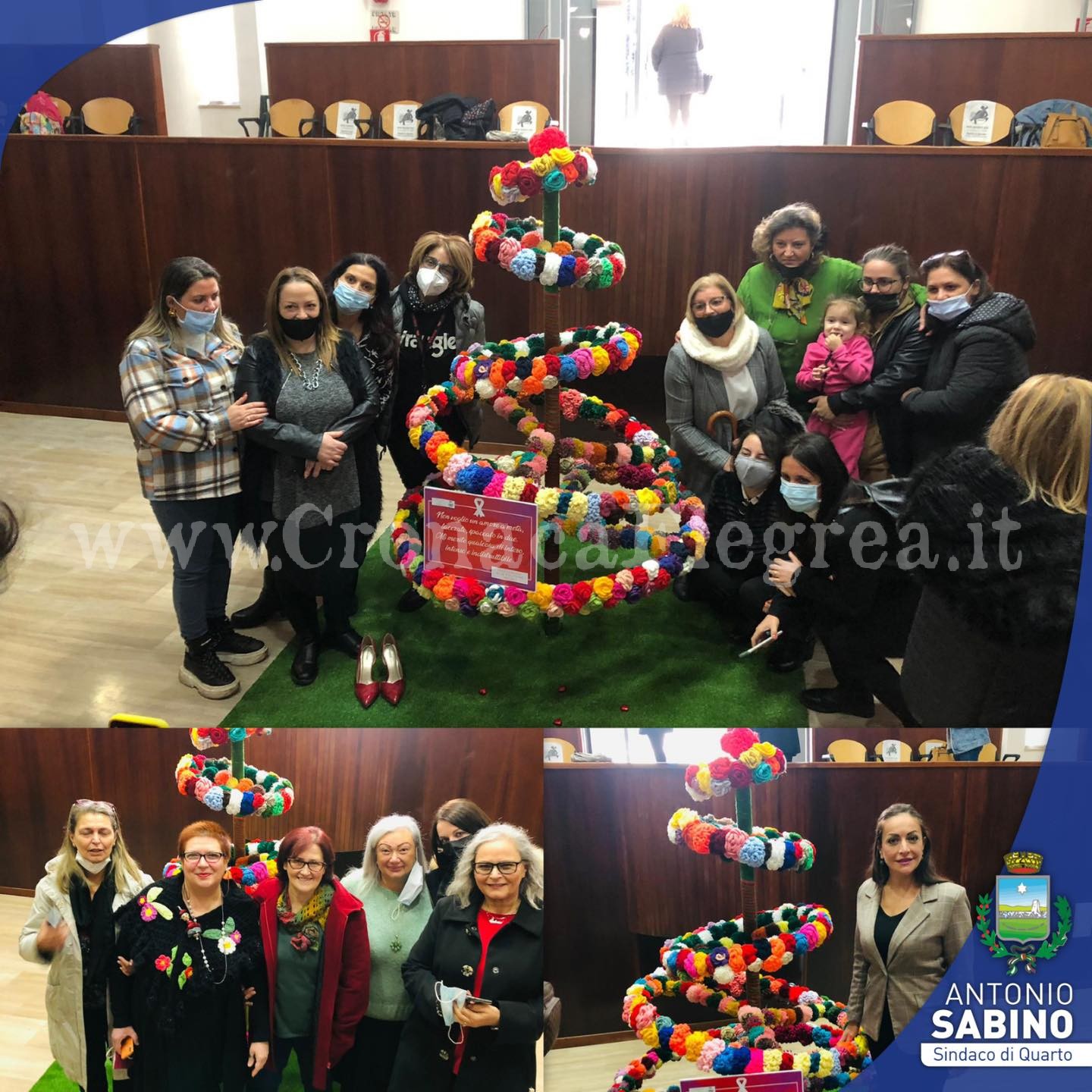 Violenza di genere, inaugurato l’Albero delle Donne a Quarto