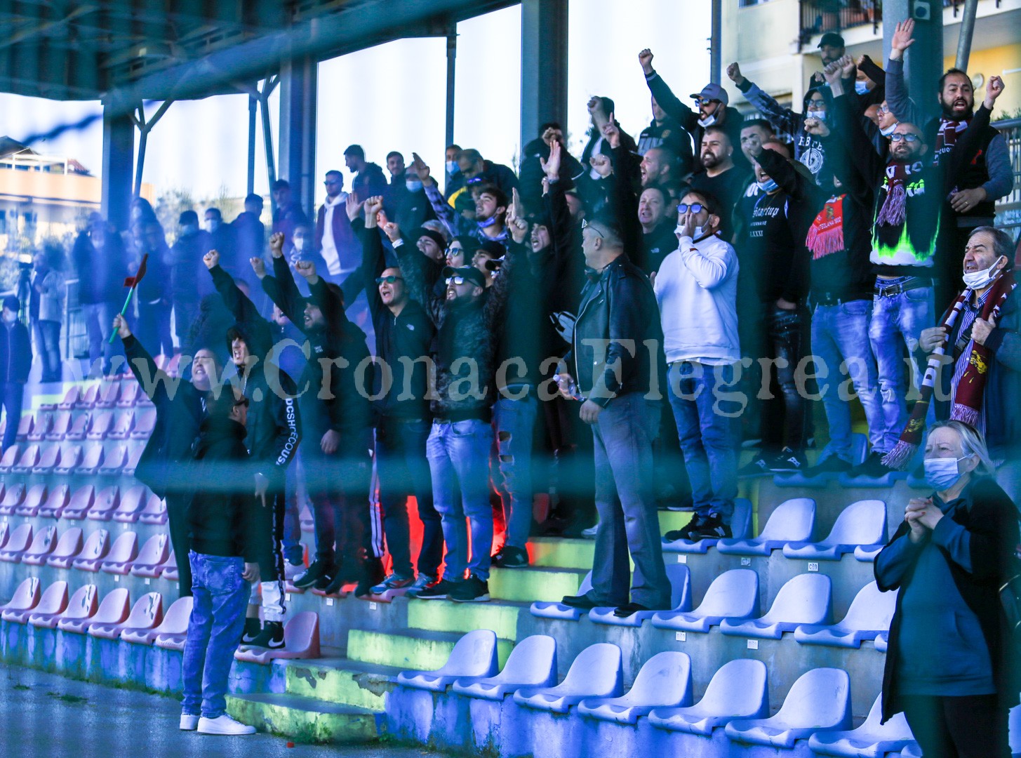 CALCIO/ La Puteolana sbatte contro il muro del Napoli United e non va oltre il pari – LE FOTO