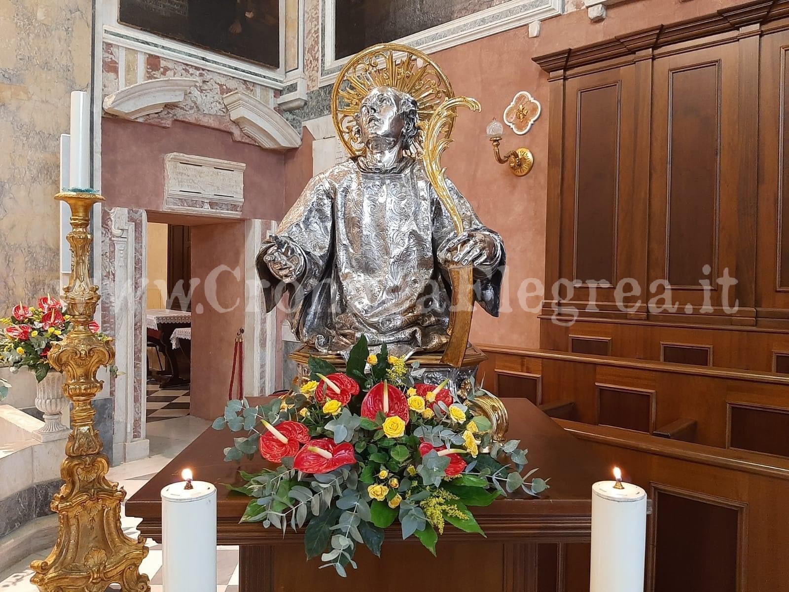 San Procolo, Pozzuoli ai piedi del Patrono: in mattinata la messa in Cattedrale