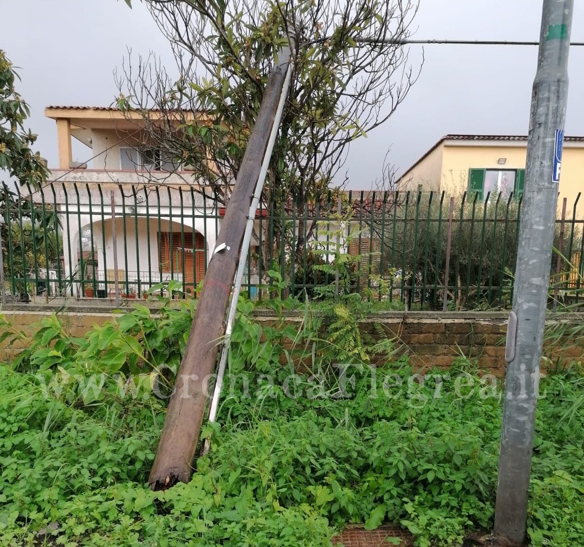 I LETTORI SEGNALANO/ «Palo caduto in via delle Colmate»