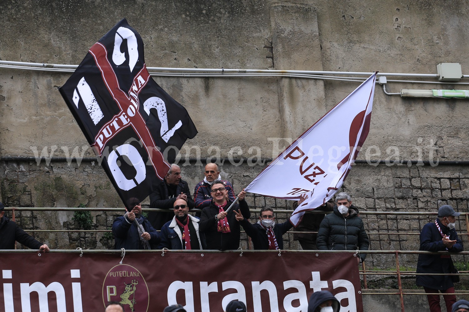 CALCIO/ Tra spalti e campo: le immagini più belle di Puteolana-Maddalonese