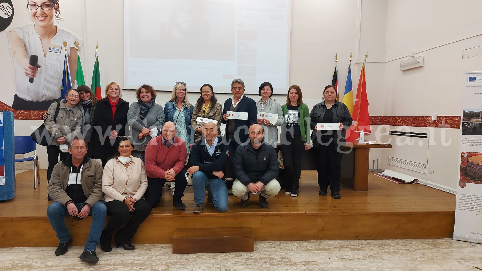 POZZUOLI/ Il Petronio accoglie studenti e docenti di altri Paesi europei
