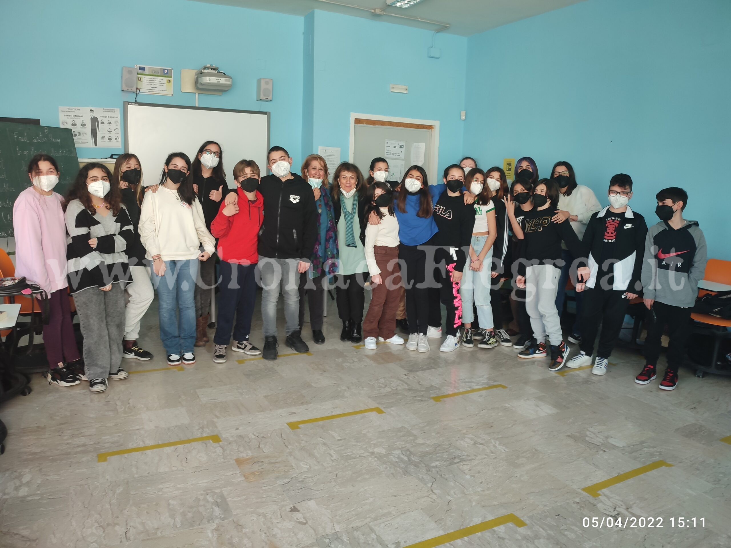 La scuola Diano di Pozzuoli accoglie “Maria Puteolana”