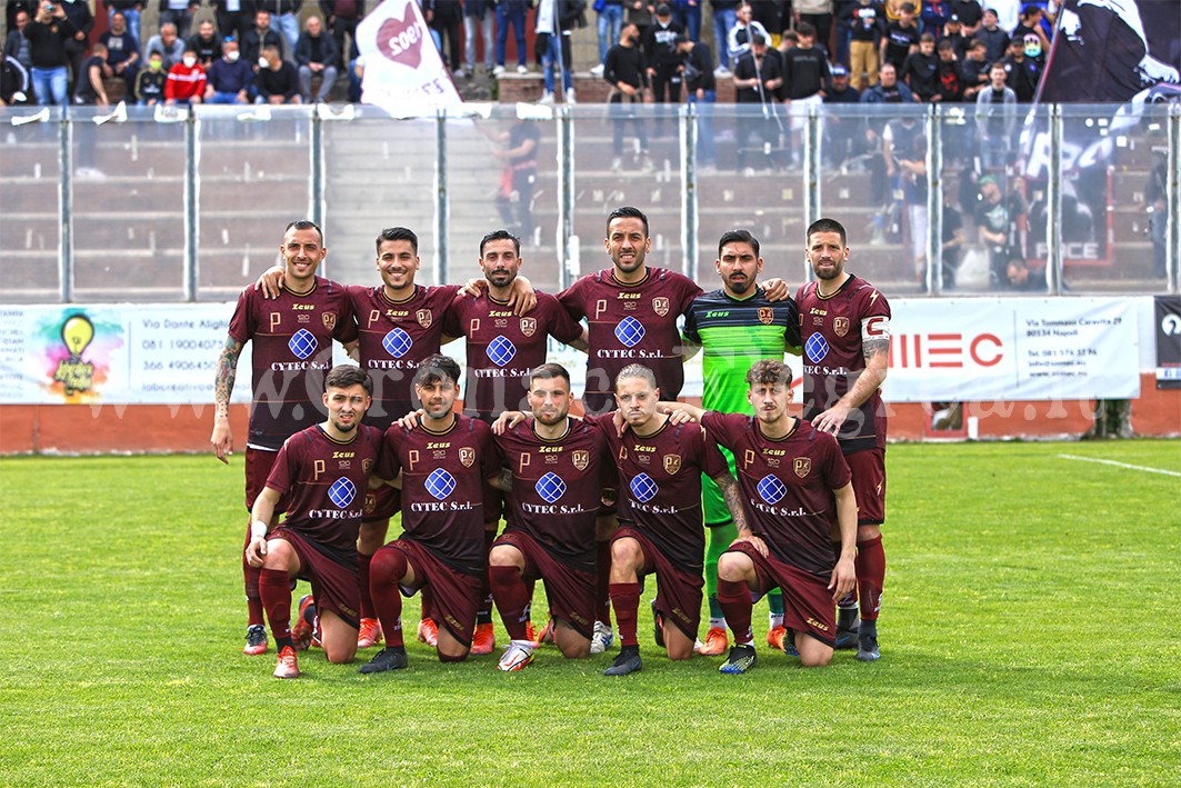 La Puteolana stravince il campionato: al Conte i diavoli rossi vincono 7-0. Ora assalto alla promozione