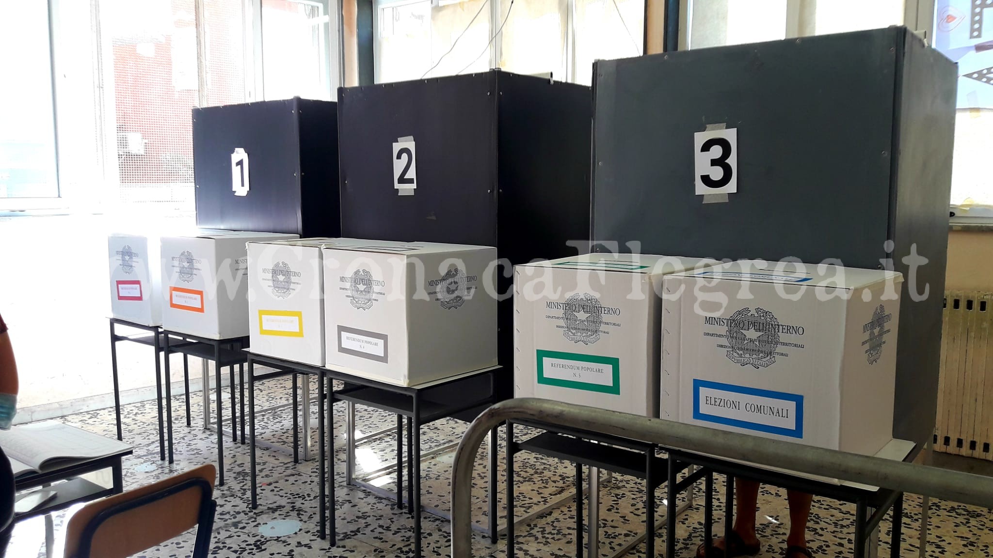 Si vota a Pozzuoli: chiamate alle urne oltre 60mila persone