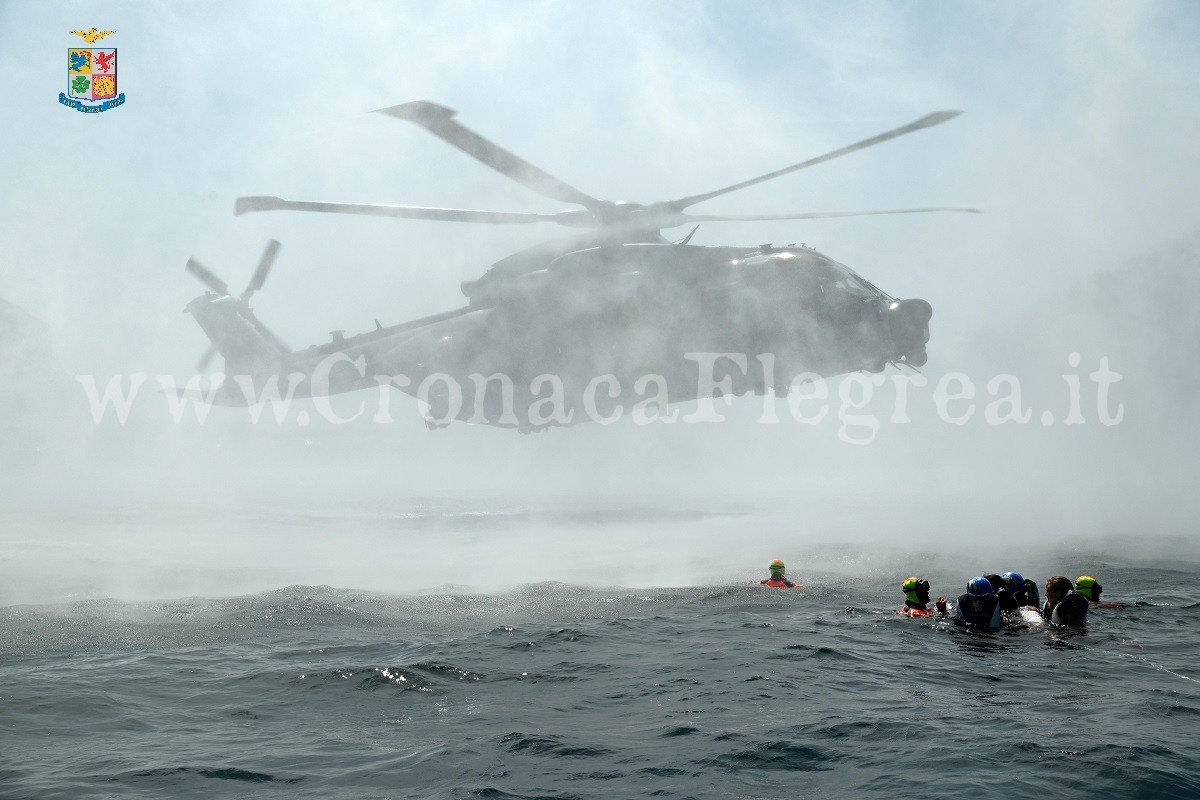 Operazione Blu Eagle: i cadetti dell’Aeronautica di Pozzuoli in addestramento a Nisida – LE FOTO