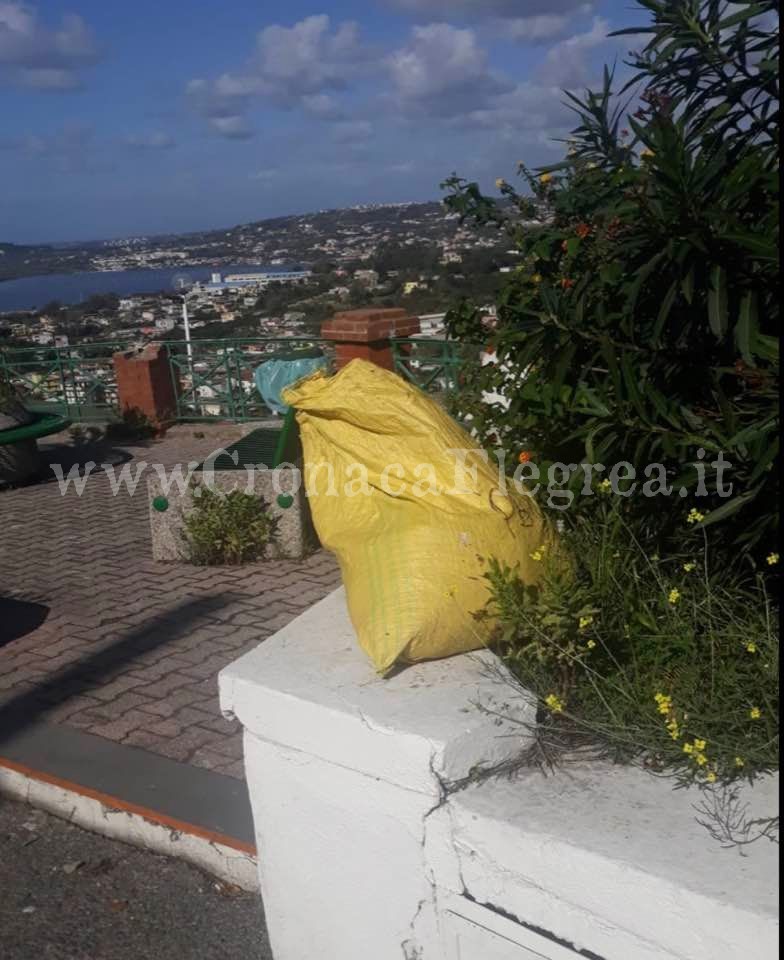 MONTE DI PROCIDA/ Abbandona rifiuti in via Torregaveta, multato