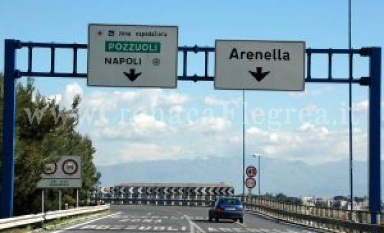 Tangenziale, chiuso per cinque notti il tratto verso Pozzuoli