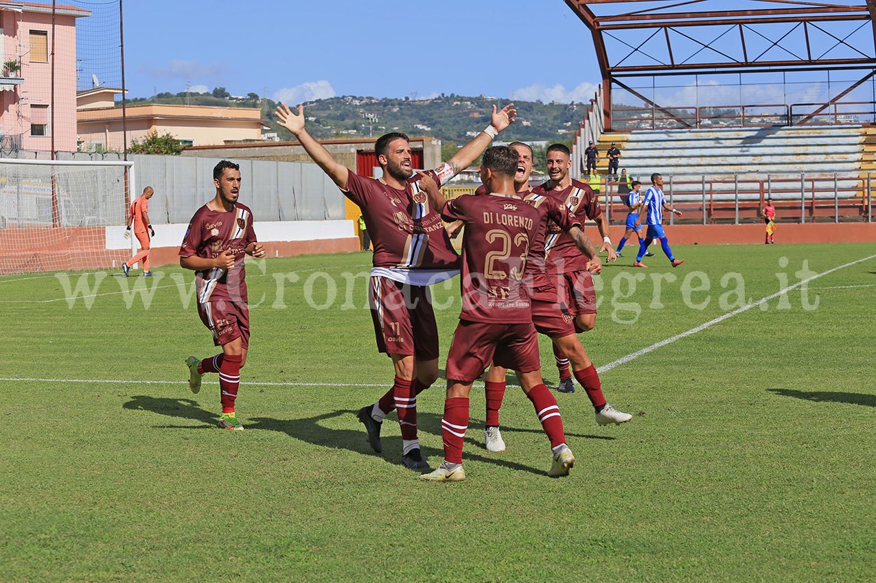 CALCIO/ La Puteolana pareggia in casa col Fasano, Diaz risponde a Guarracino – LE FOTO