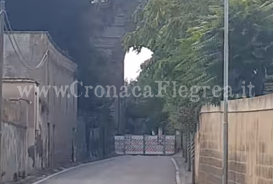 POZZUOLI/ La strada di Arco Felice Vecchio chiuderà per 45 giorni