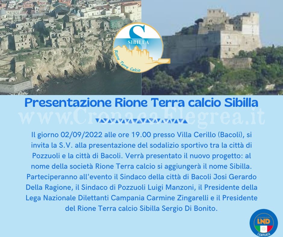 BACOLI/ Nasce il progetto Rione Terra Sibilla: domani la presentazione